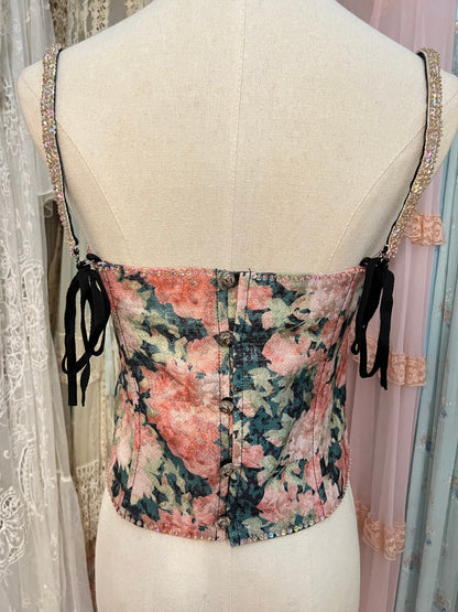 Flowerbomb corset (2 Colors available)