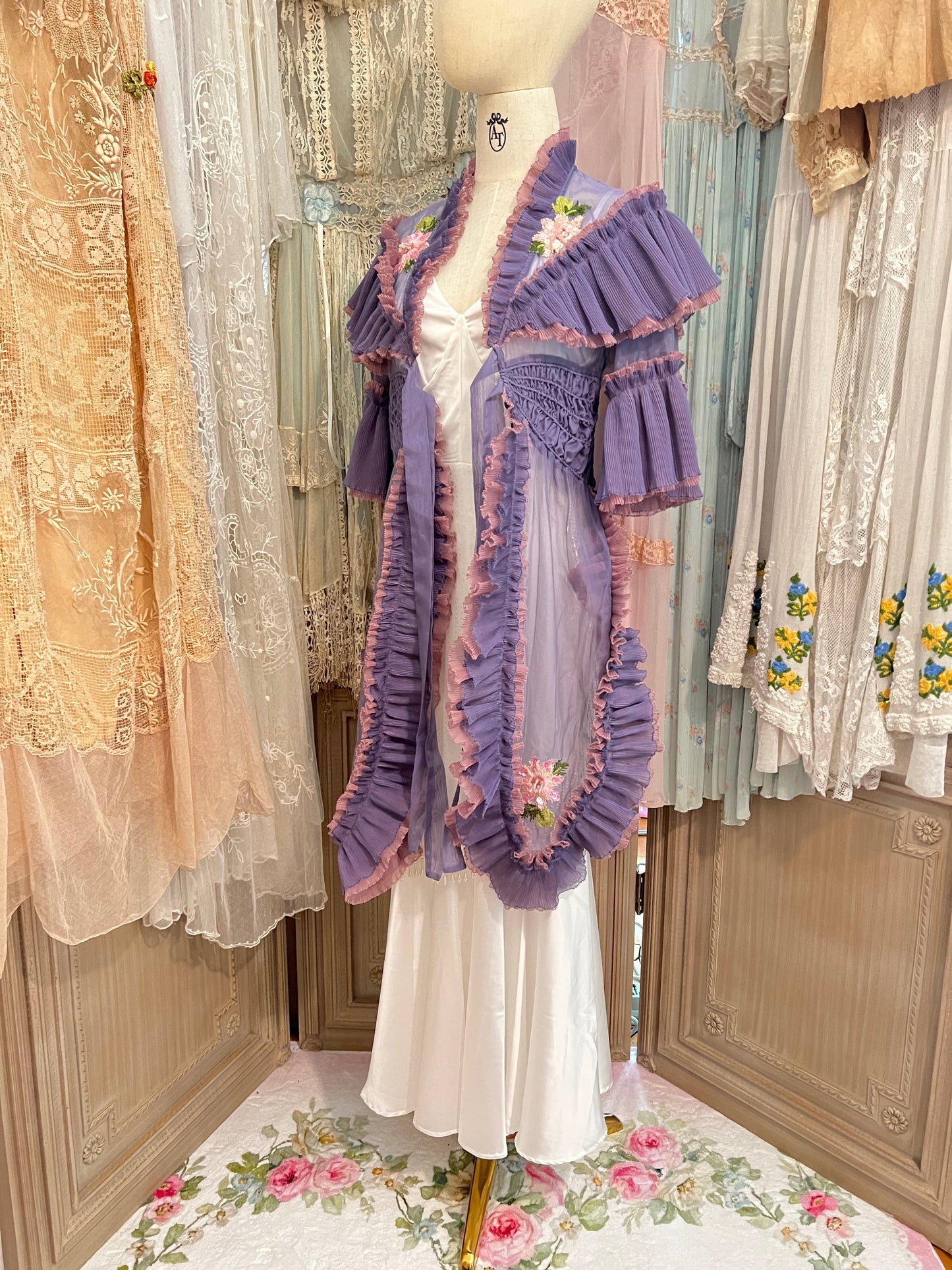 Elsie duster & slip dress