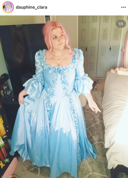 Marie Antoinette gown