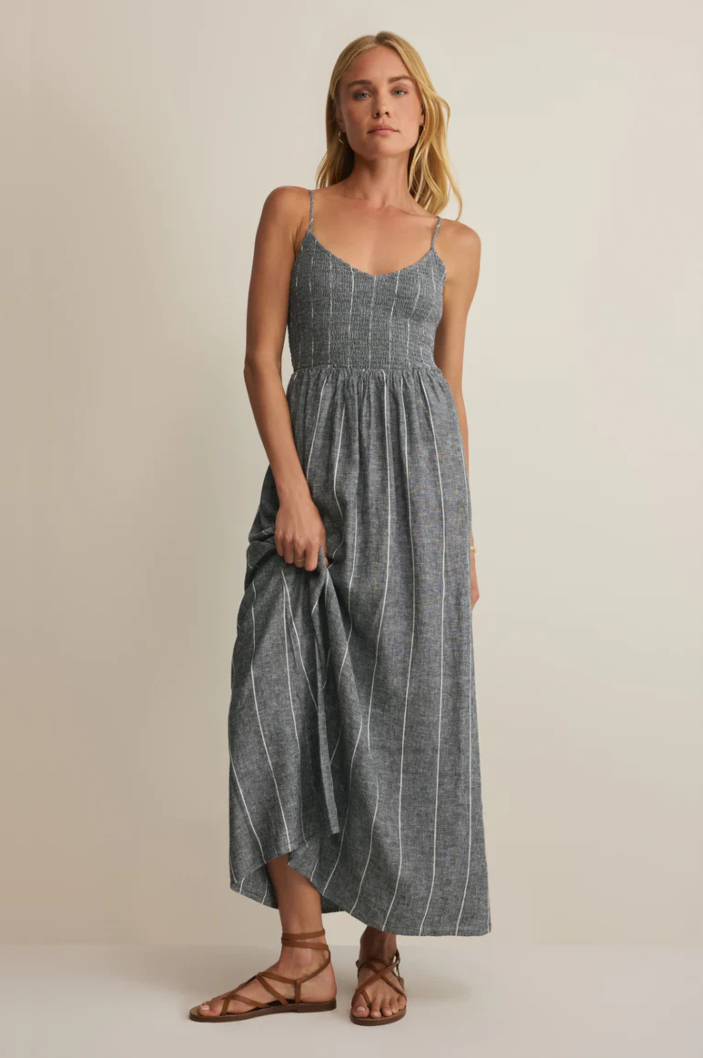 Romy Striped Maxi Dress