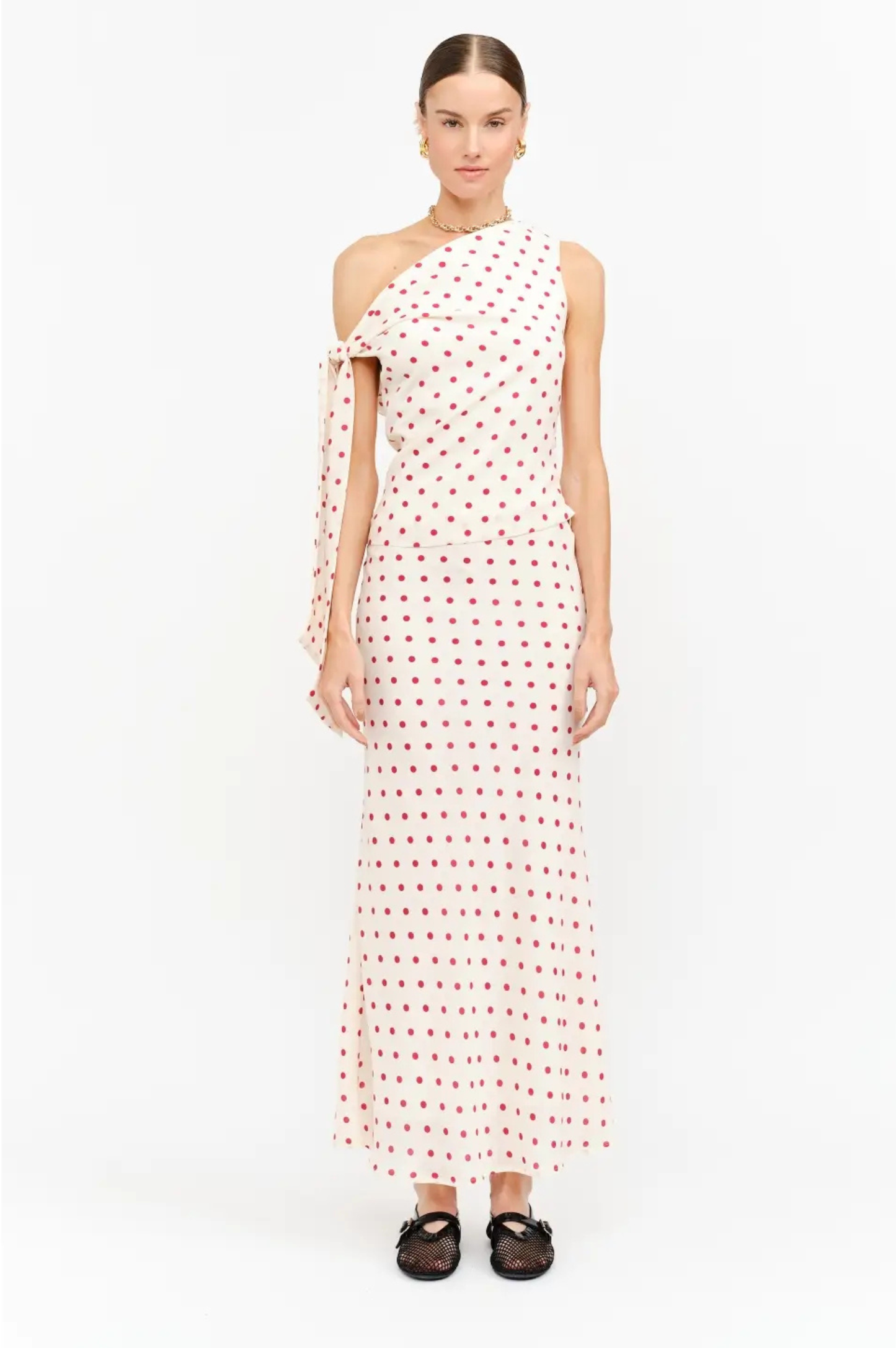 Celestine Dot Top