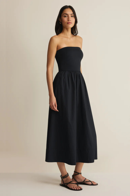 Sunsought Strapless Midi Dress