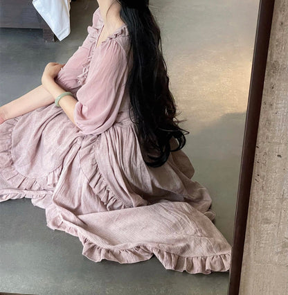 Flower buds dress