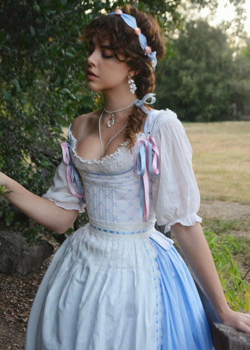 Baby Bow corset & skirt Set