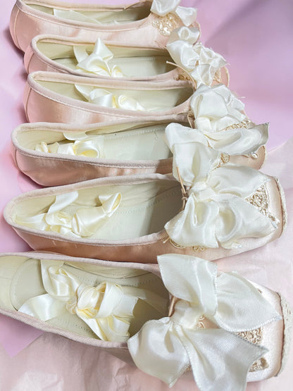 Shabby ballet shoes