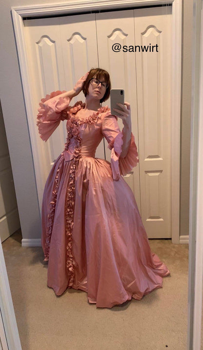 Marie Antoinette gown