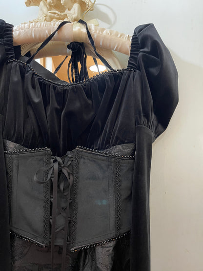 Persephone corset belt and dress set