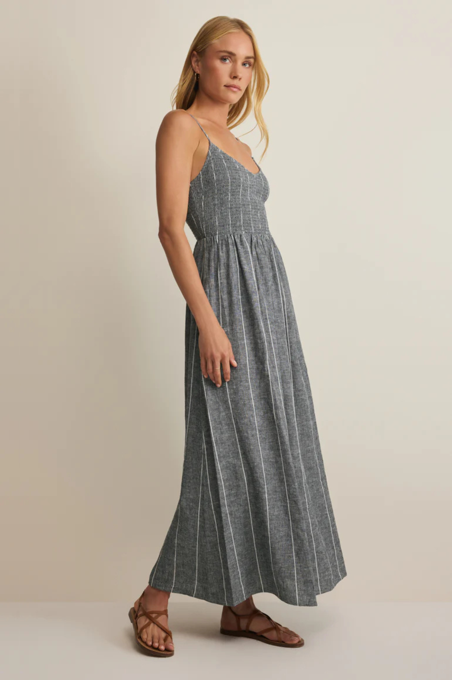 Romy Striped Maxi Dress