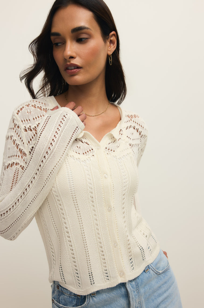 Alycia Crochet Sweater