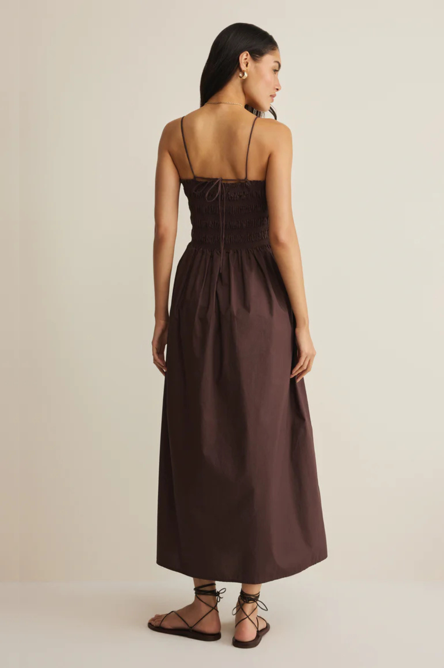 Cornelia Poplin Maxi Dress