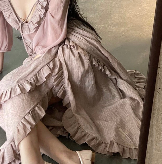Flower buds dress