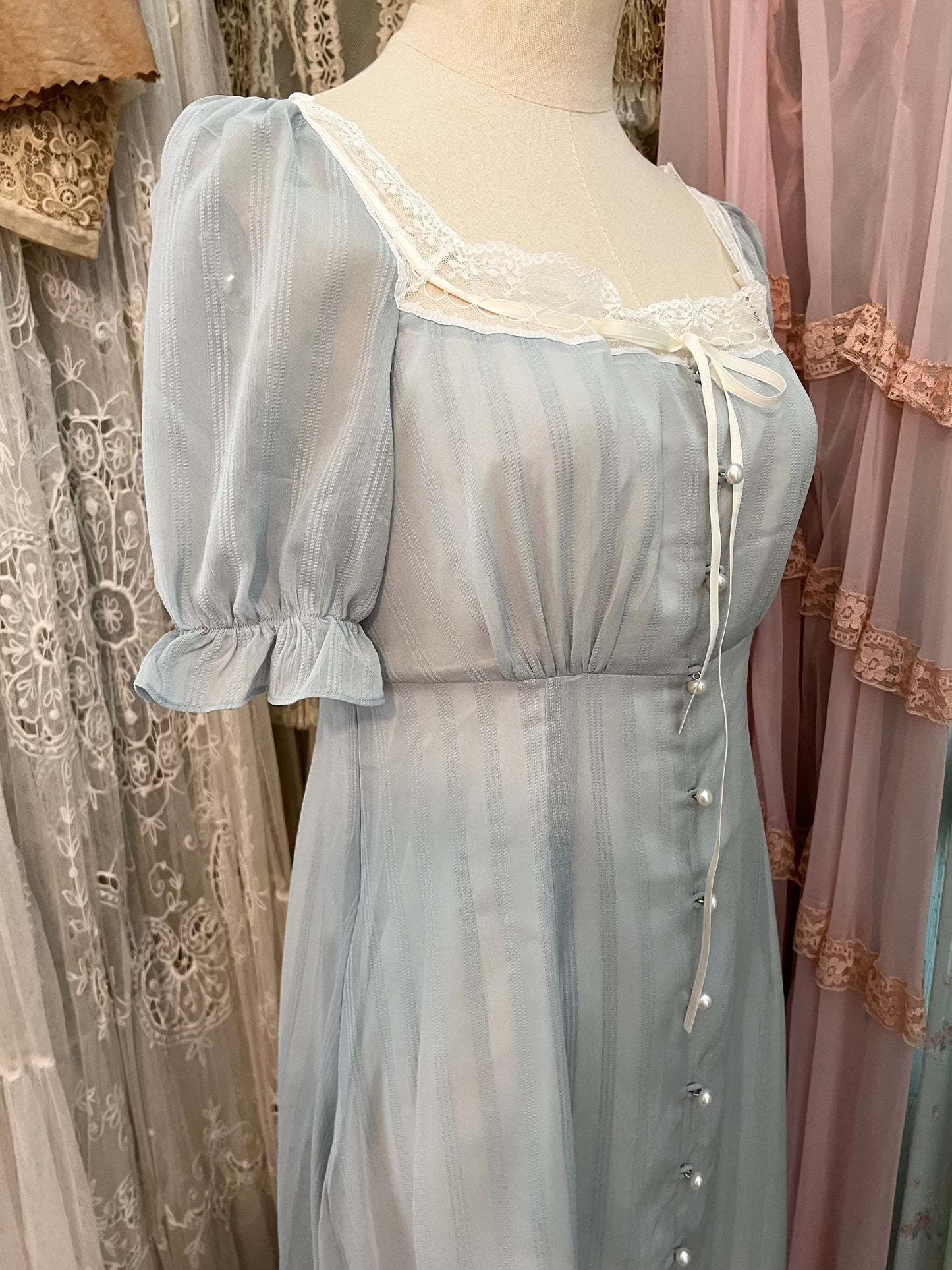 Tranquil blue dress