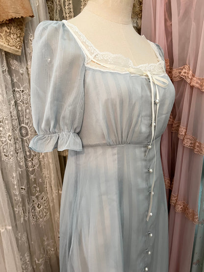 Tranquil blue dress