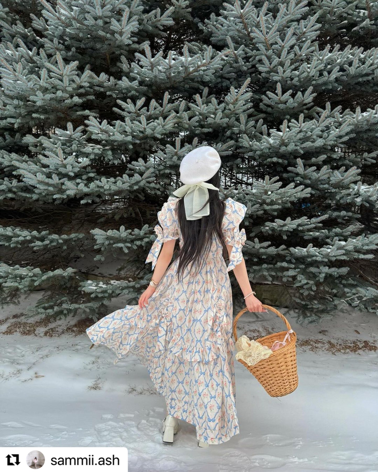 Baby bow dress