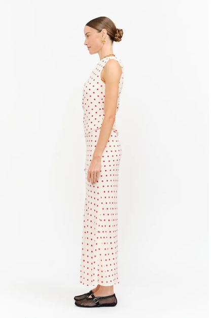 Celestine Dot Top