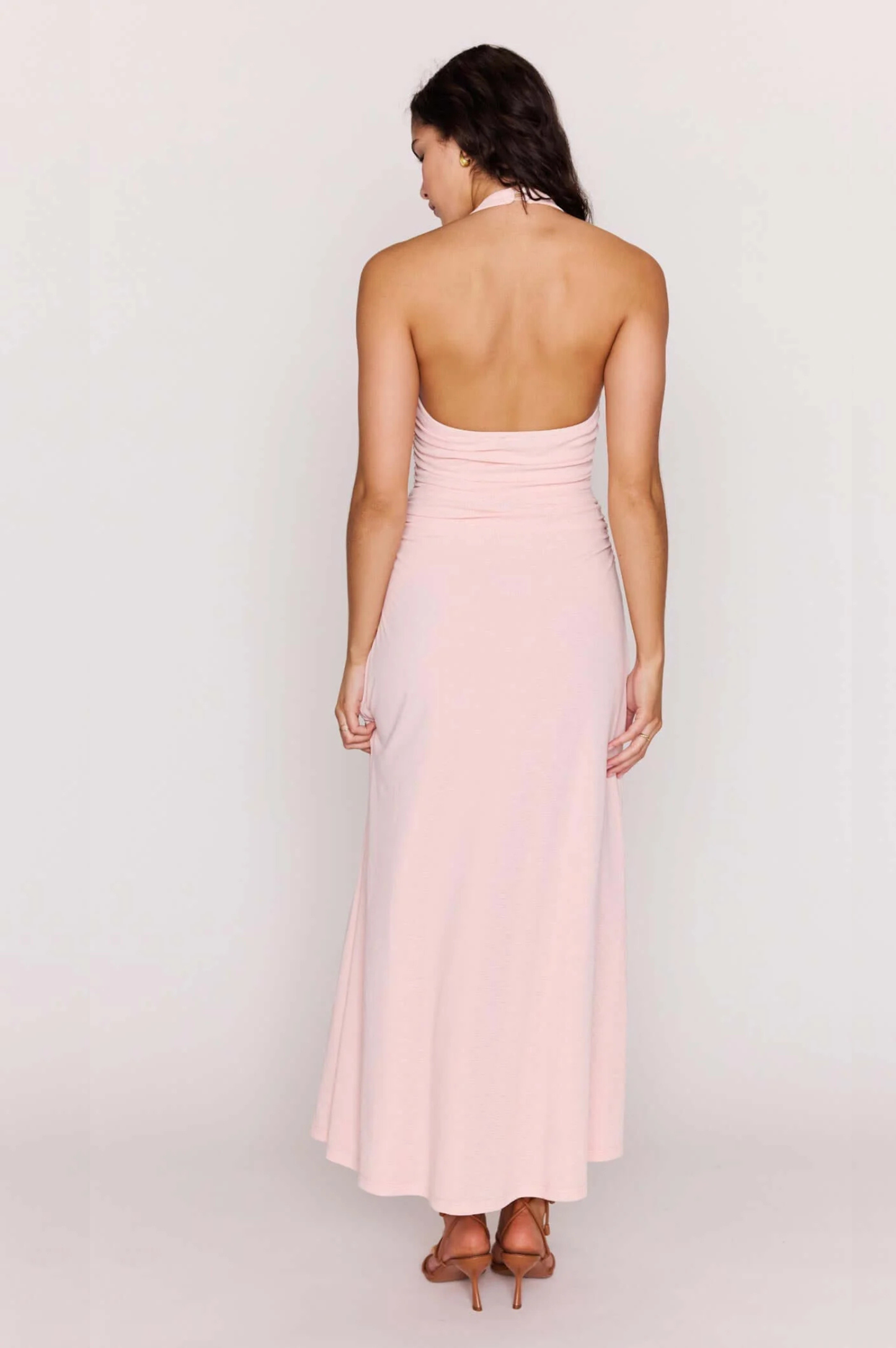 Amelia Halter Midi Dress