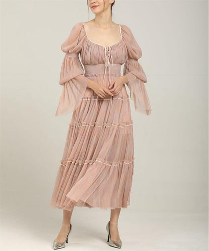 Autumn Floating tulle dress