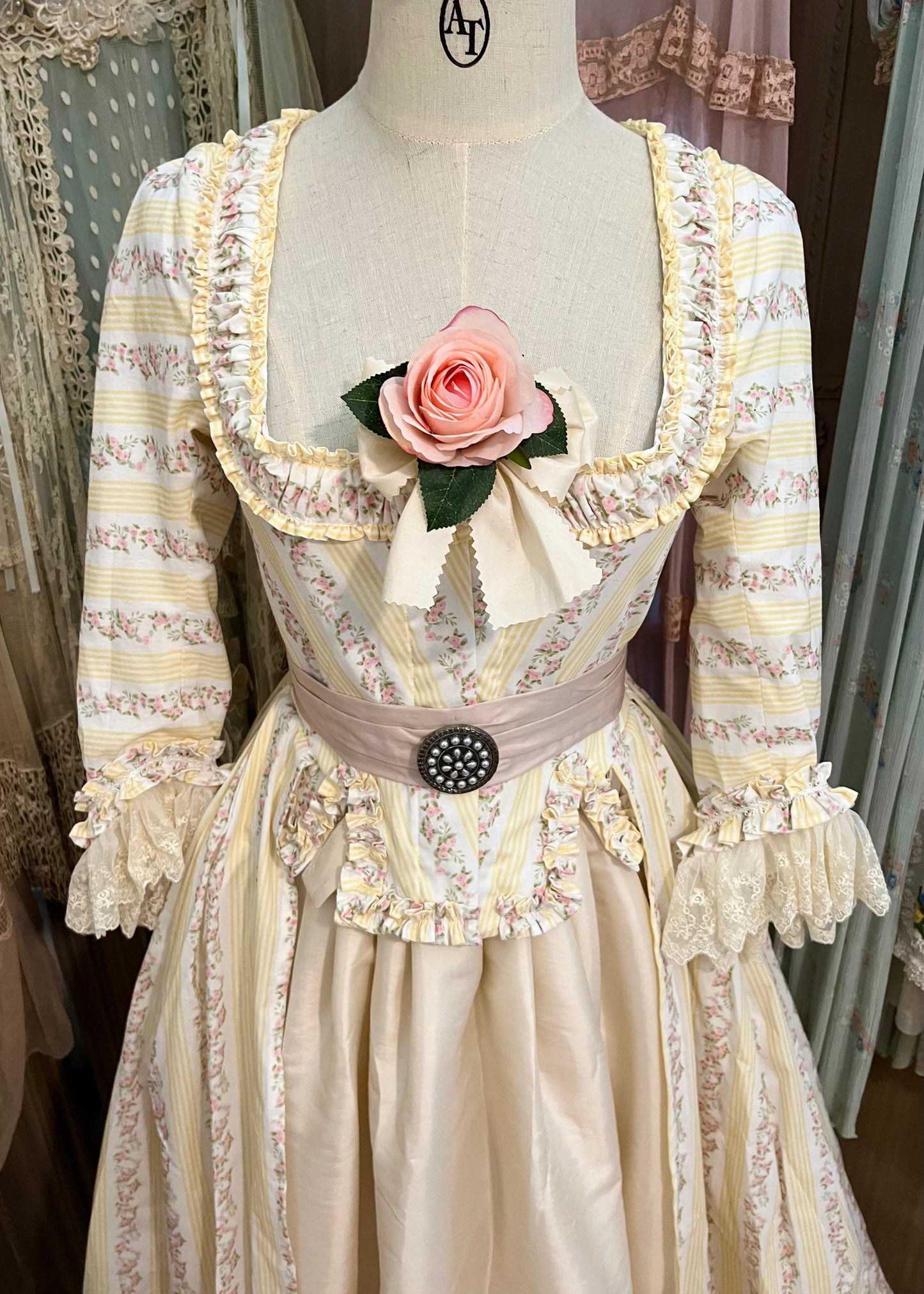 The porcelain gown