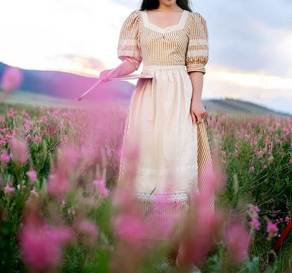 Natural voyage dress