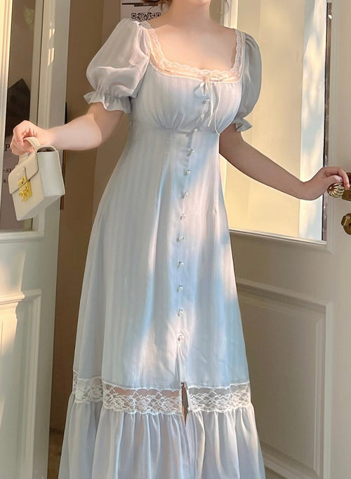 Tranquil blue dress