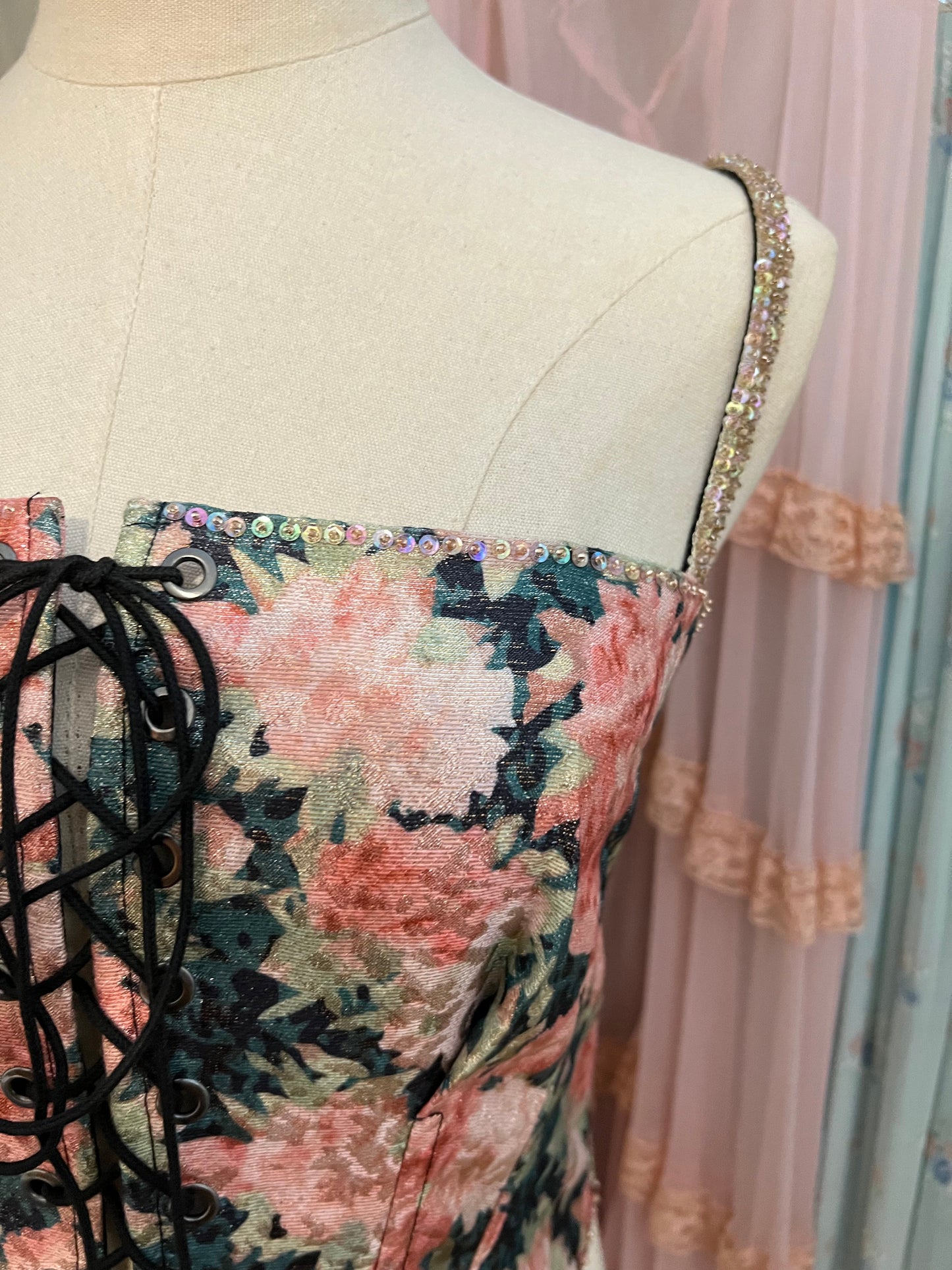 Flowerbomb corset (2 Colors available)
