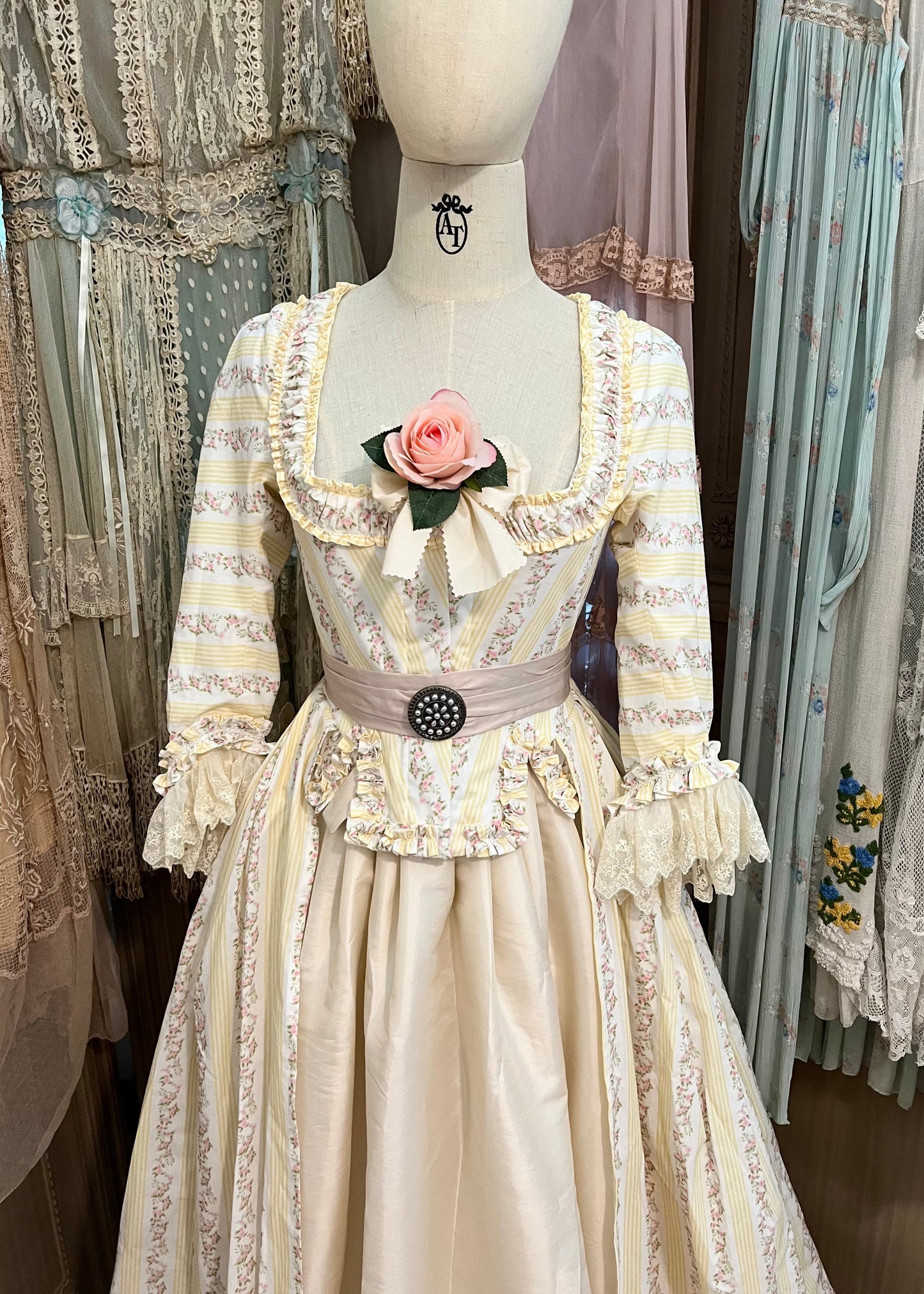 The porcelain gown