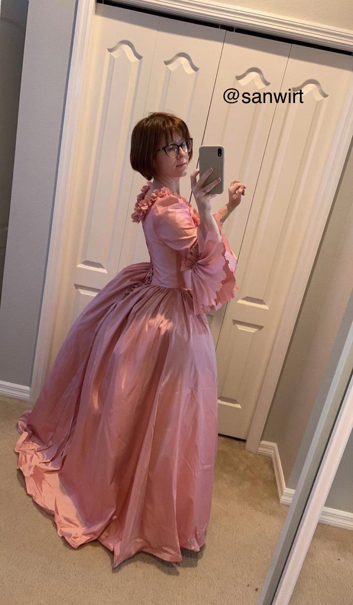 Marie Antoinette gown