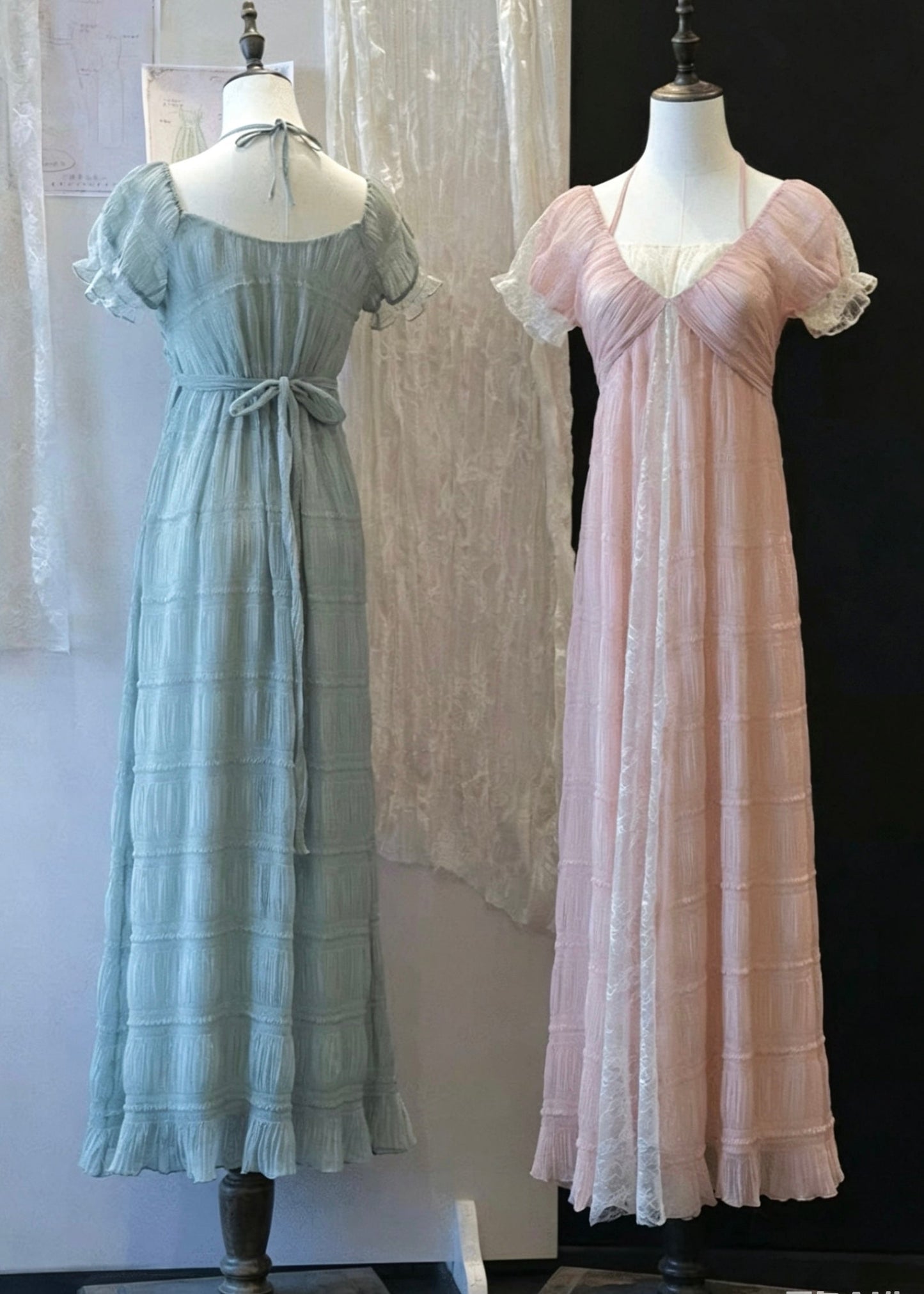 Misty meadow fairy dress