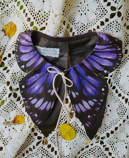 Butterfly garden collar