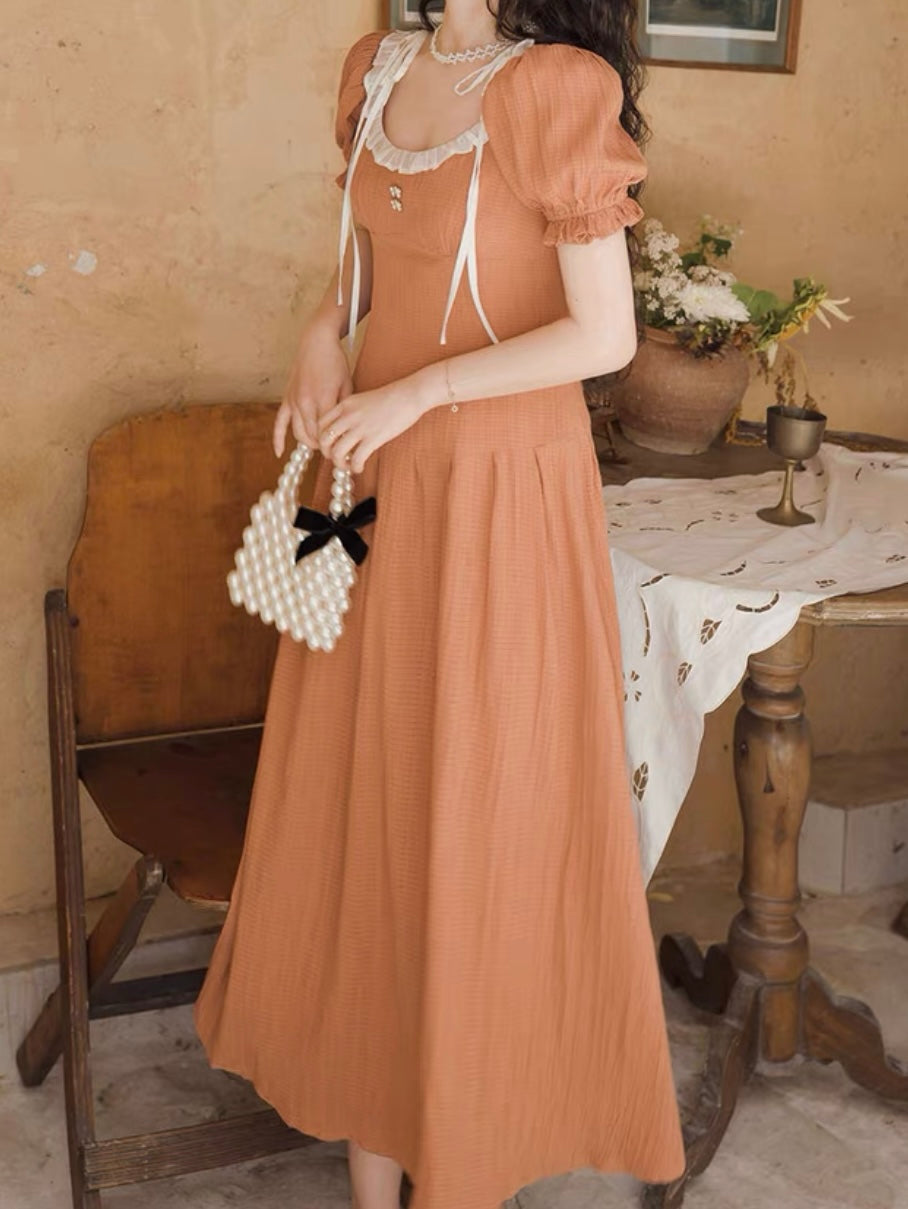Dusty rosy dress