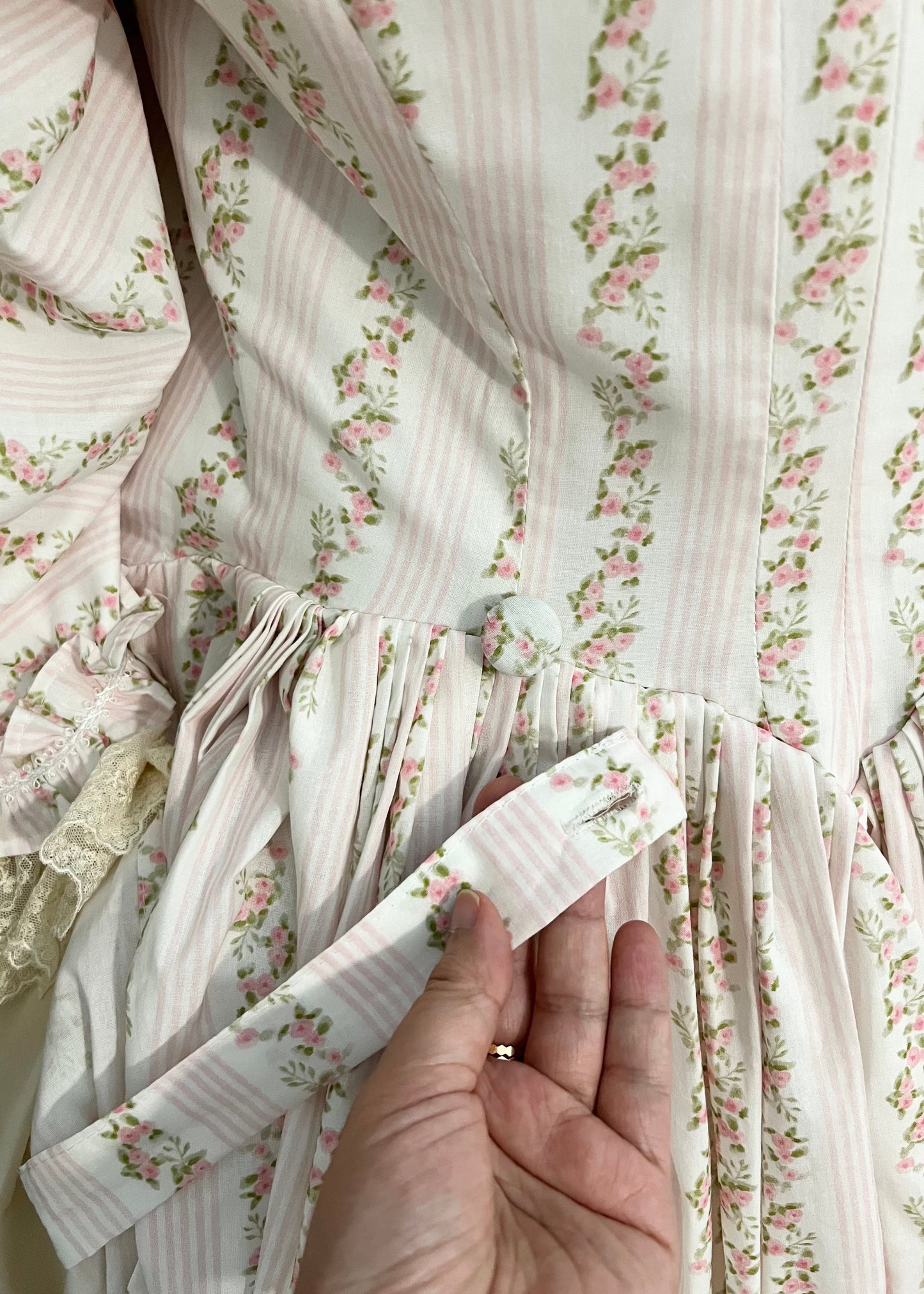 The porcelain gown