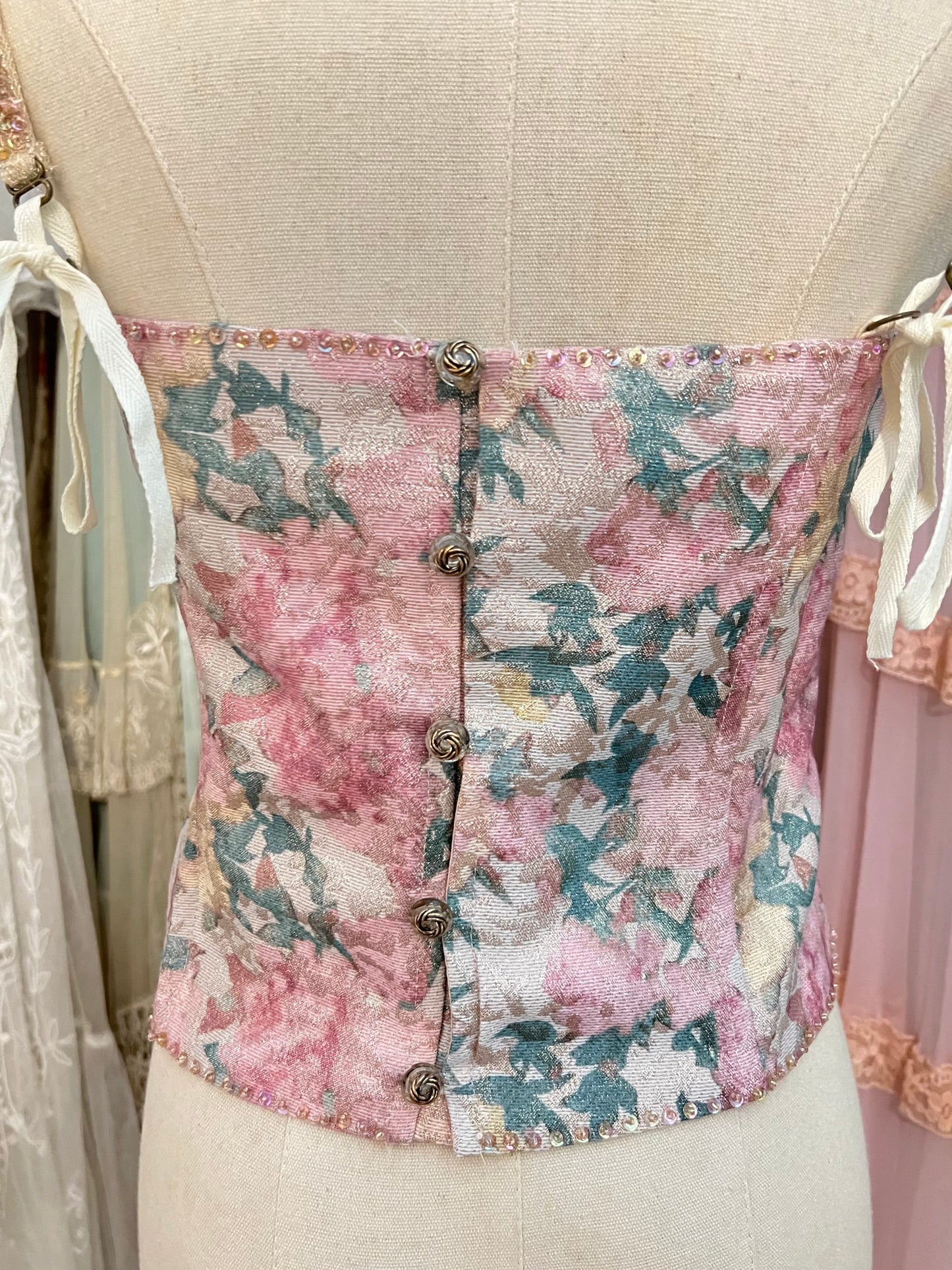 Flowerbomb corset (2 Colors available)
