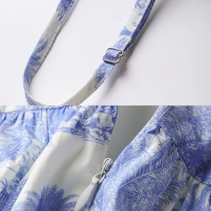 Pastoral toile dress duster and dress set