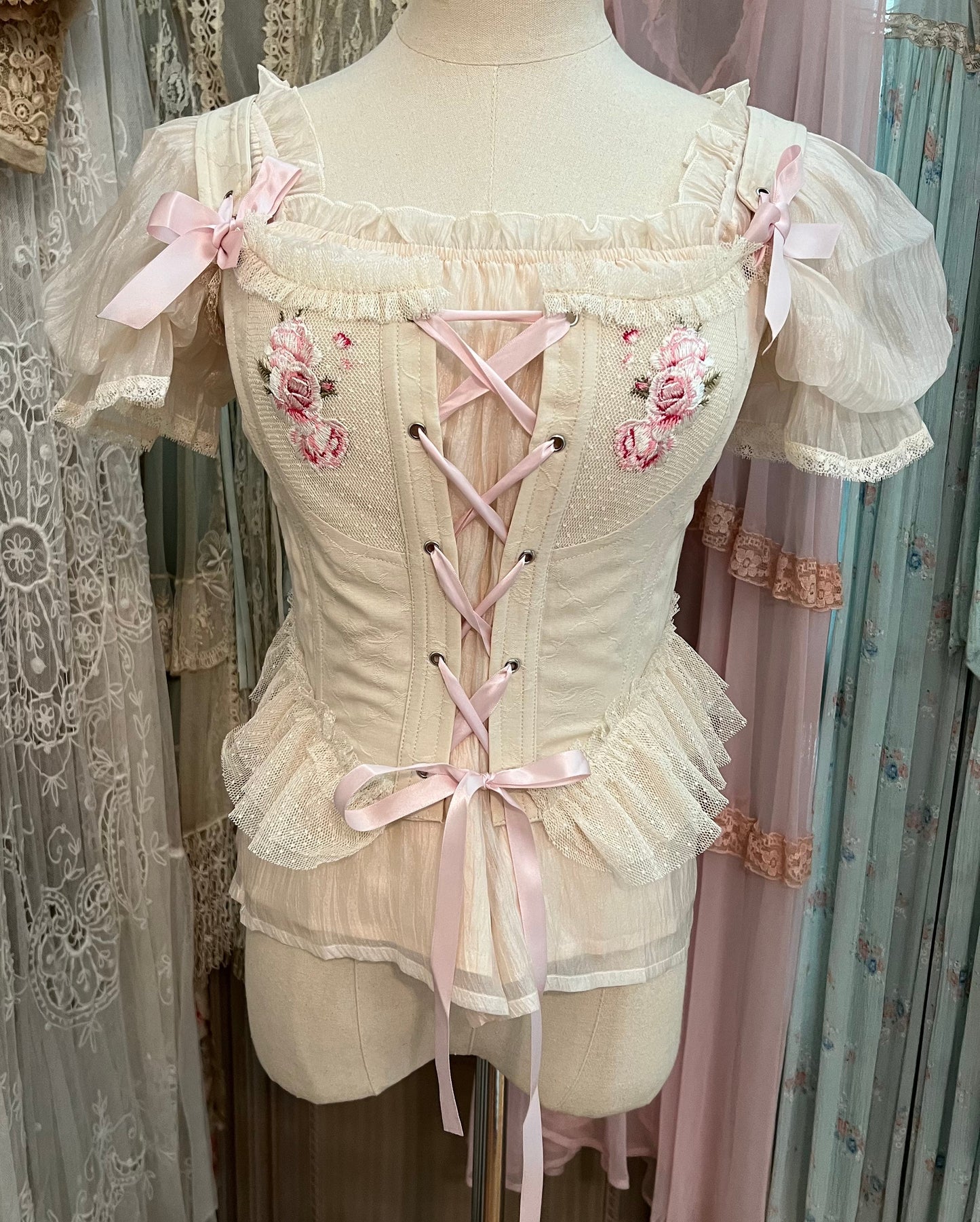 Secret Garden collection - Corset (in stock)