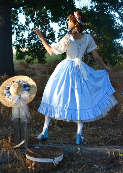 Baby Bow corset & skirt Set