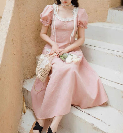 Dusty rosy dress