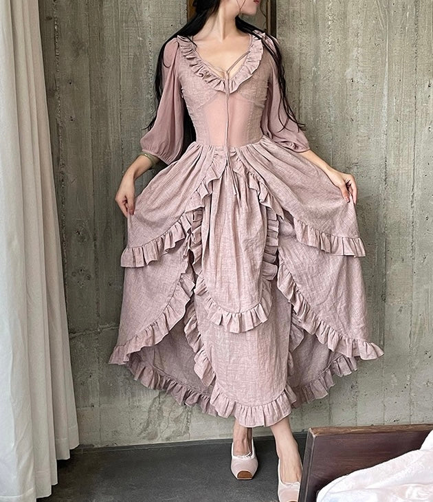 Flower buds dress