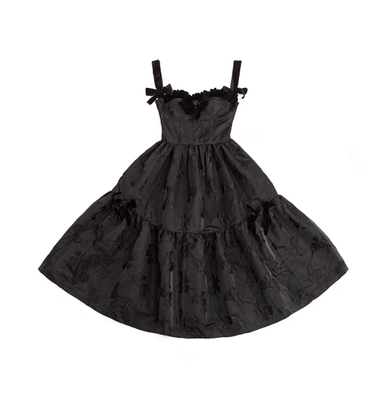 Dark rum dress