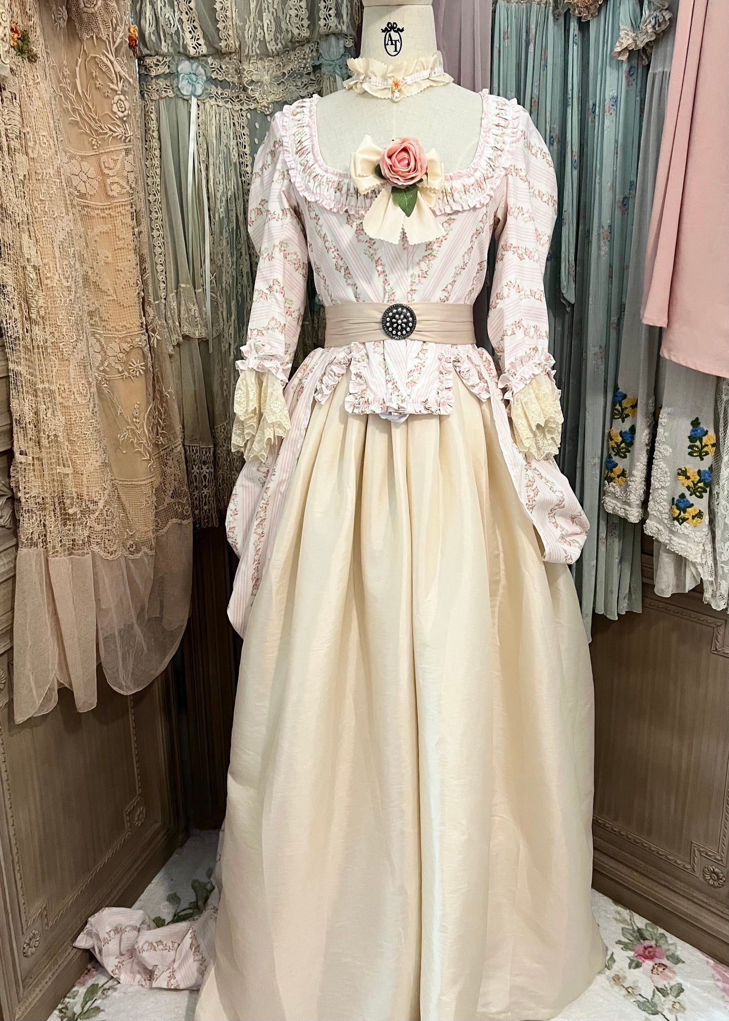 The porcelain gown