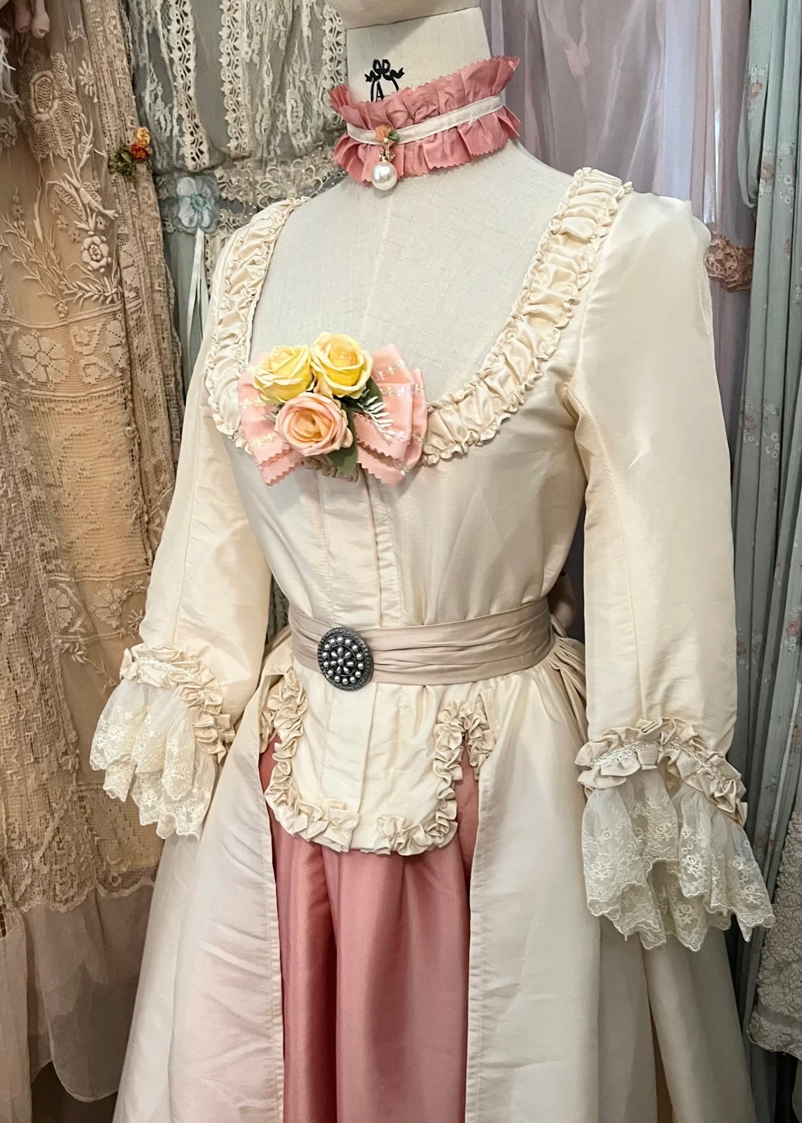 The porcelain gown