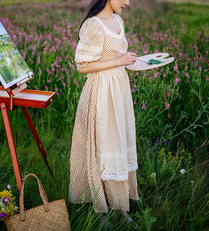 Natural voyage dress