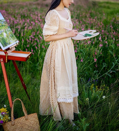 Natural voyage dress