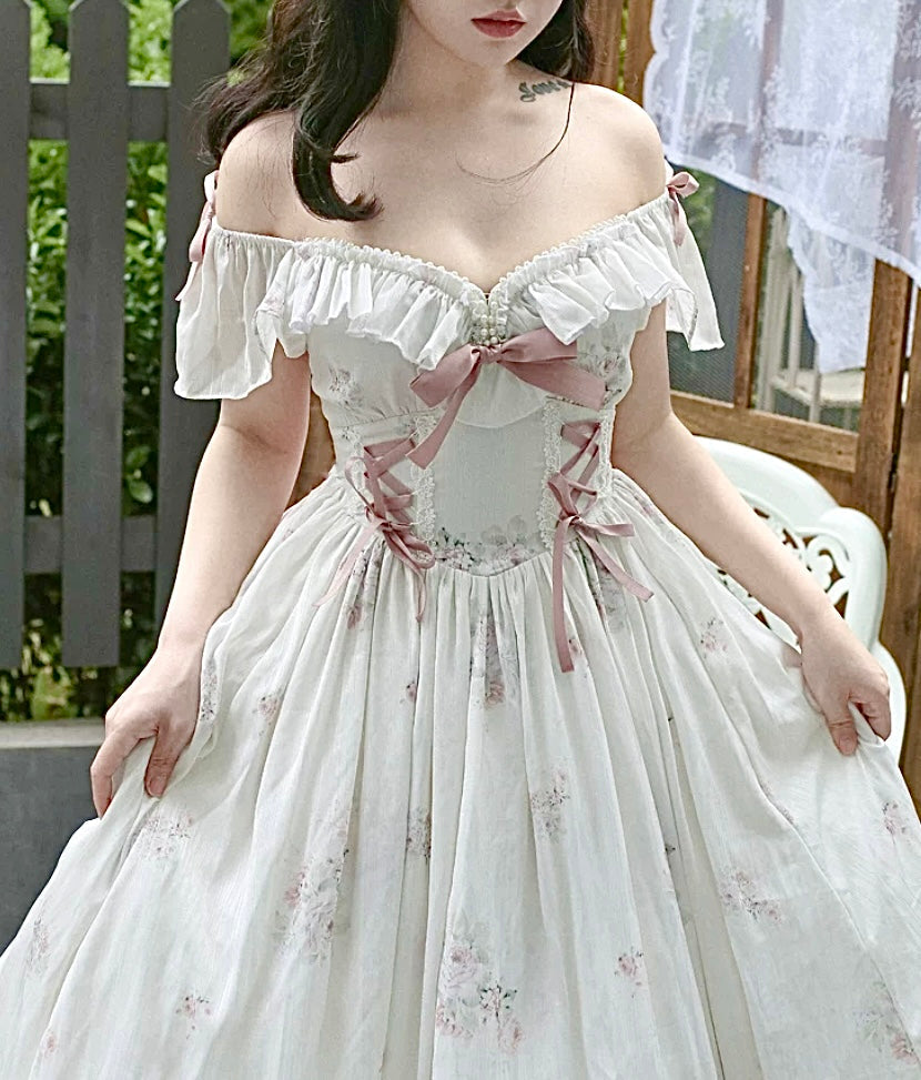 The flower note dress