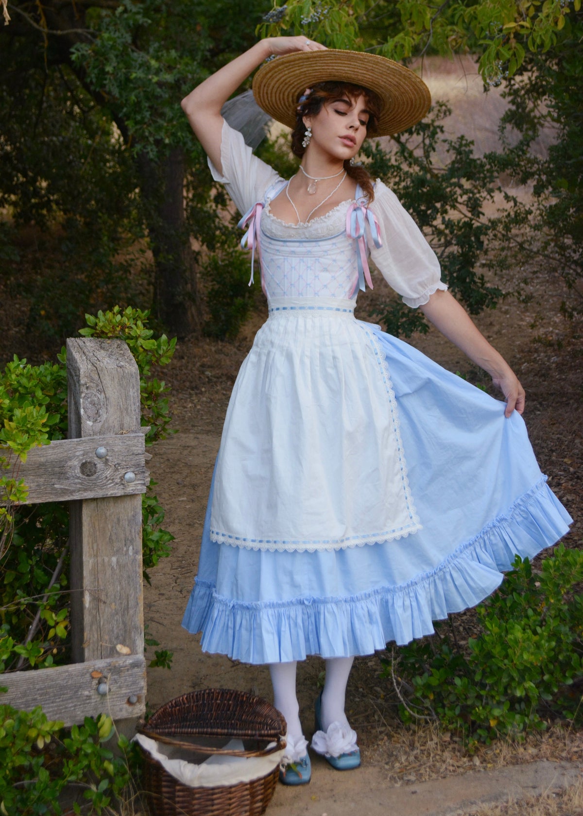 Baby Bow corset & skirt Set