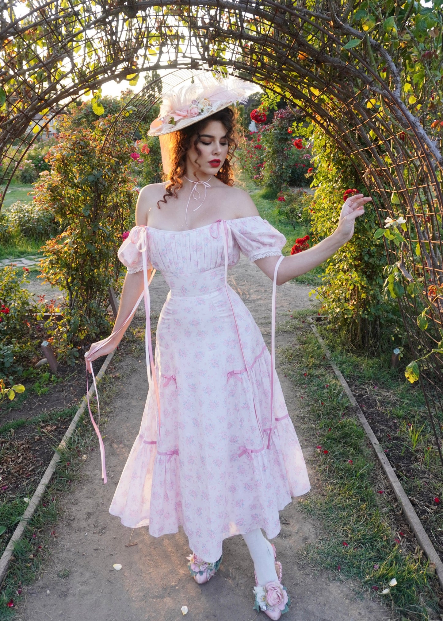 Shabby cottage dress