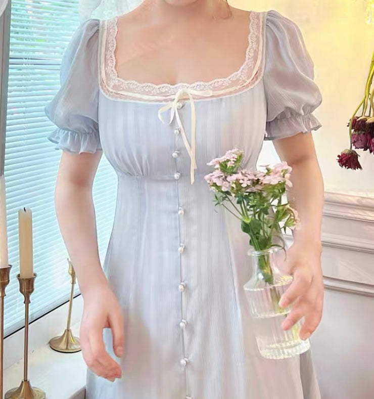 Tranquil blue dress