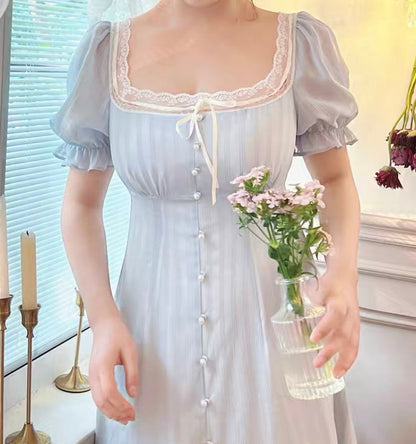 Tranquil blue dress