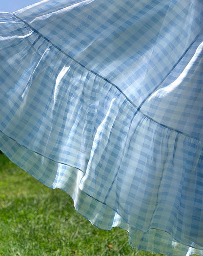 Plaid picnic dress