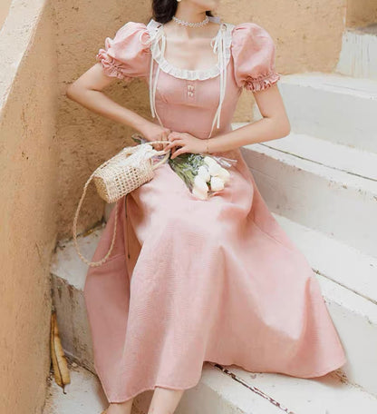 Dusty rosy dress