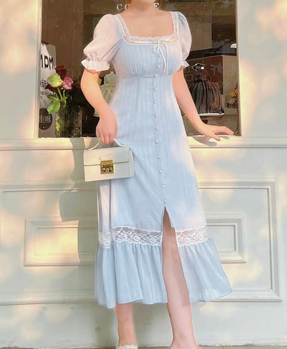 Tranquil blue dress